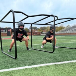Rae Crowther 2 Man Chute Stall With 2 Players Low Angle
