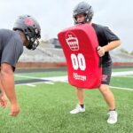 Curved Big Shield Red