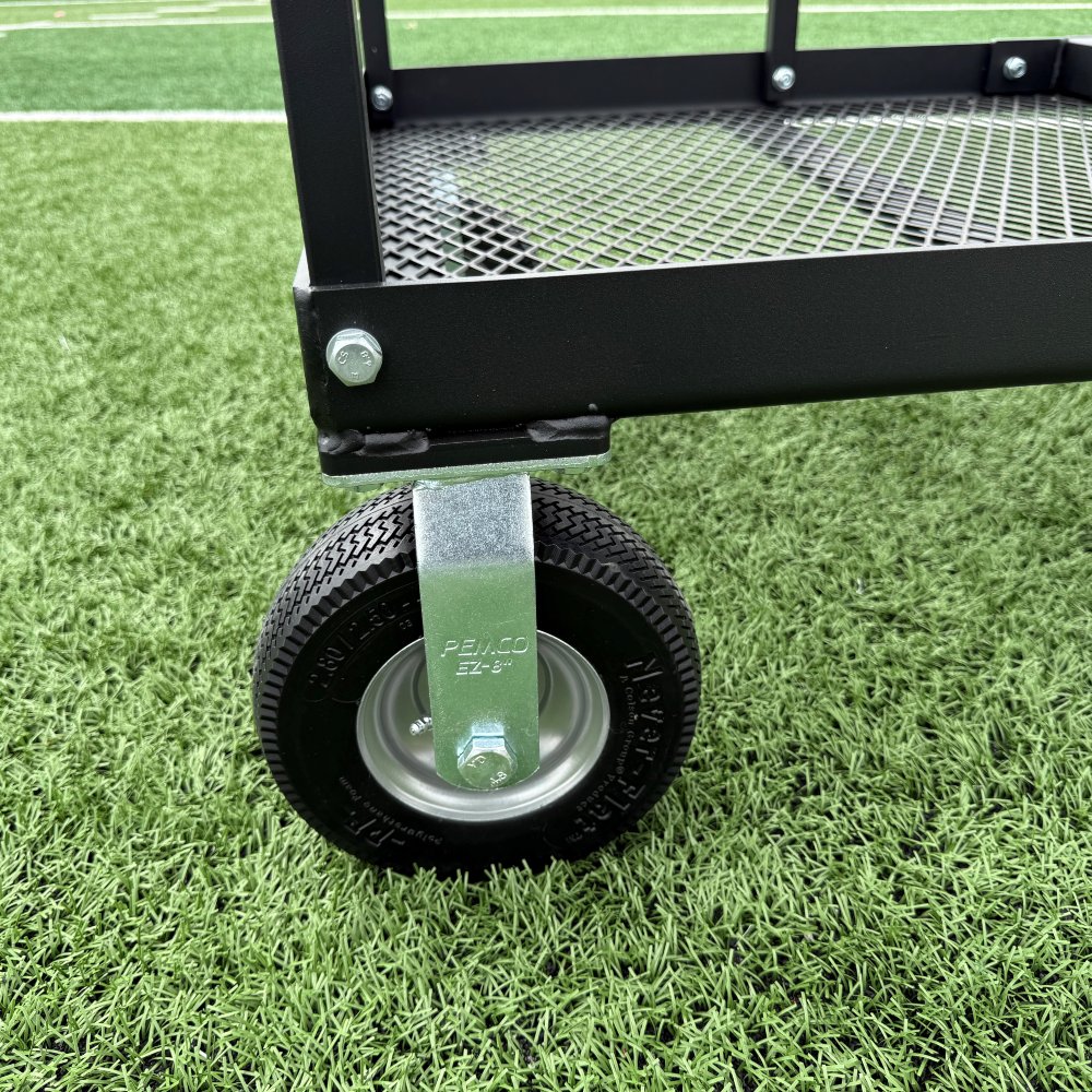 Football Throwing Machine Cart | Rae Crowther