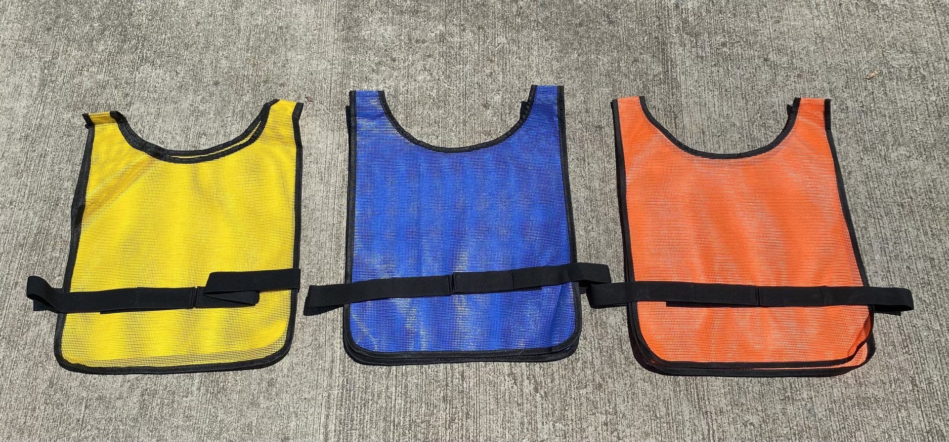 Football Velcro Front-Opening Scrimmage Vests