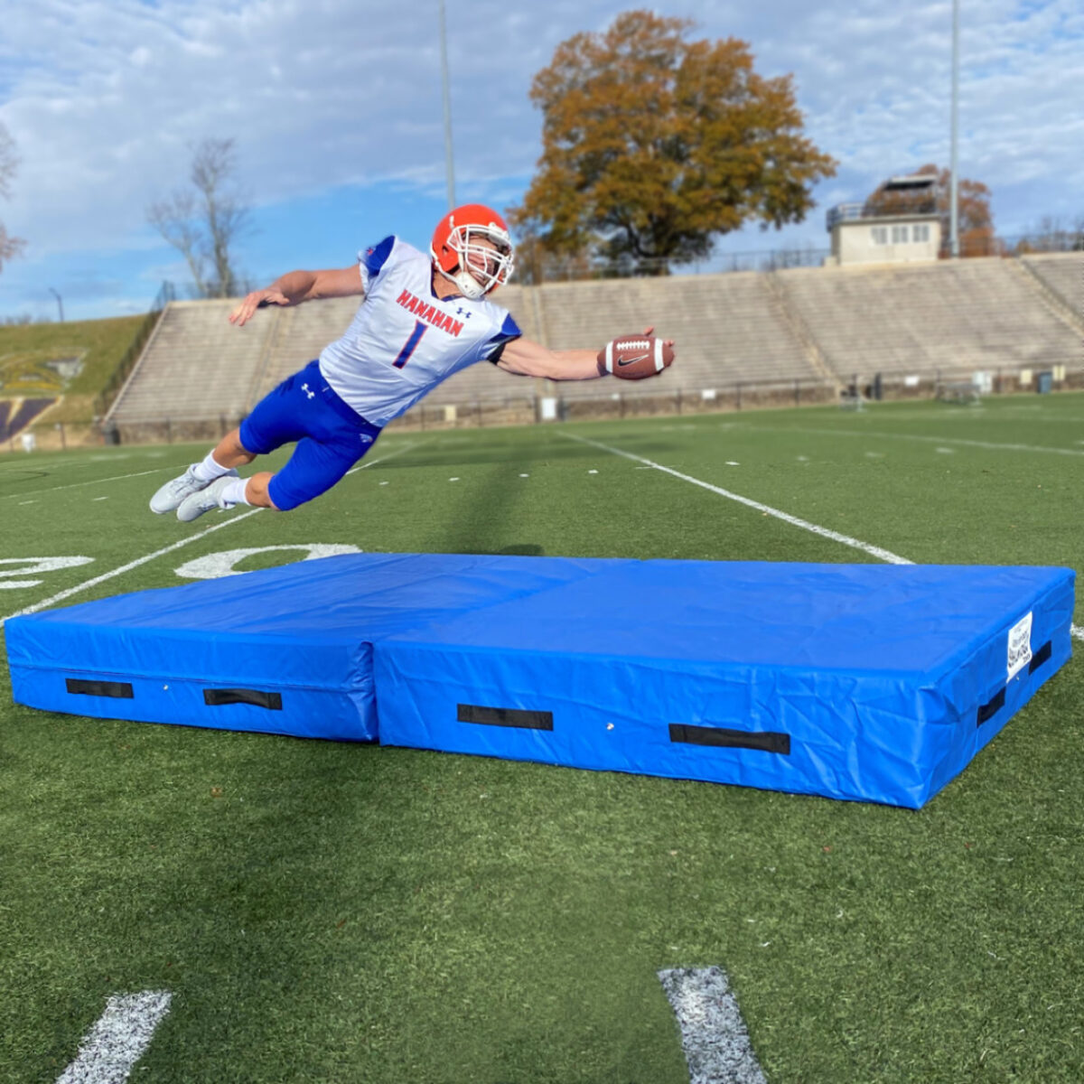 Crash Mat, Ultra Large Gym Mats, Landing, Tumbling, Safety Exercise Mat