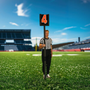 PADDED FLIP DOWN INDICATOR