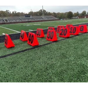 Solid Sideline Markers Group Low Angle