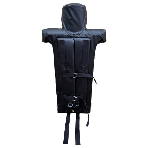 H1 gilman no jersey back silh blk bck adj